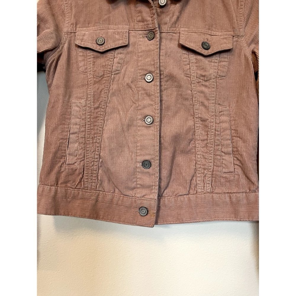 Ashley by 26 International Blush Pink Corduroy Jacket S - Picture 7 of 10